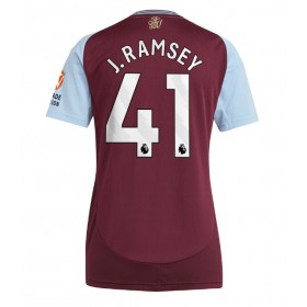 Aston Villa Jacob Ramsey #41 Hemmakläder Dam 2024-25 Kortärmad